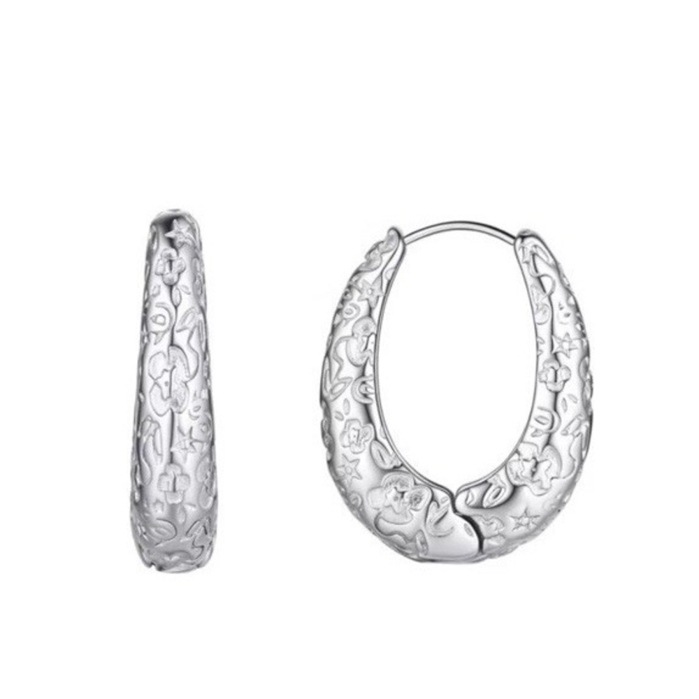 Hey Harper Aurie Bella Earrings - Silver